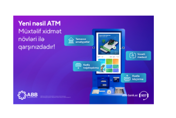 ABB-nin ATM-lərində - YENİLİK!