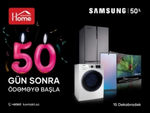 Samsung 50 illik yubileyini "Kontakt home"da qeyd edir - EKSKLÜZIV TƏKLIFLƏR | FED.az